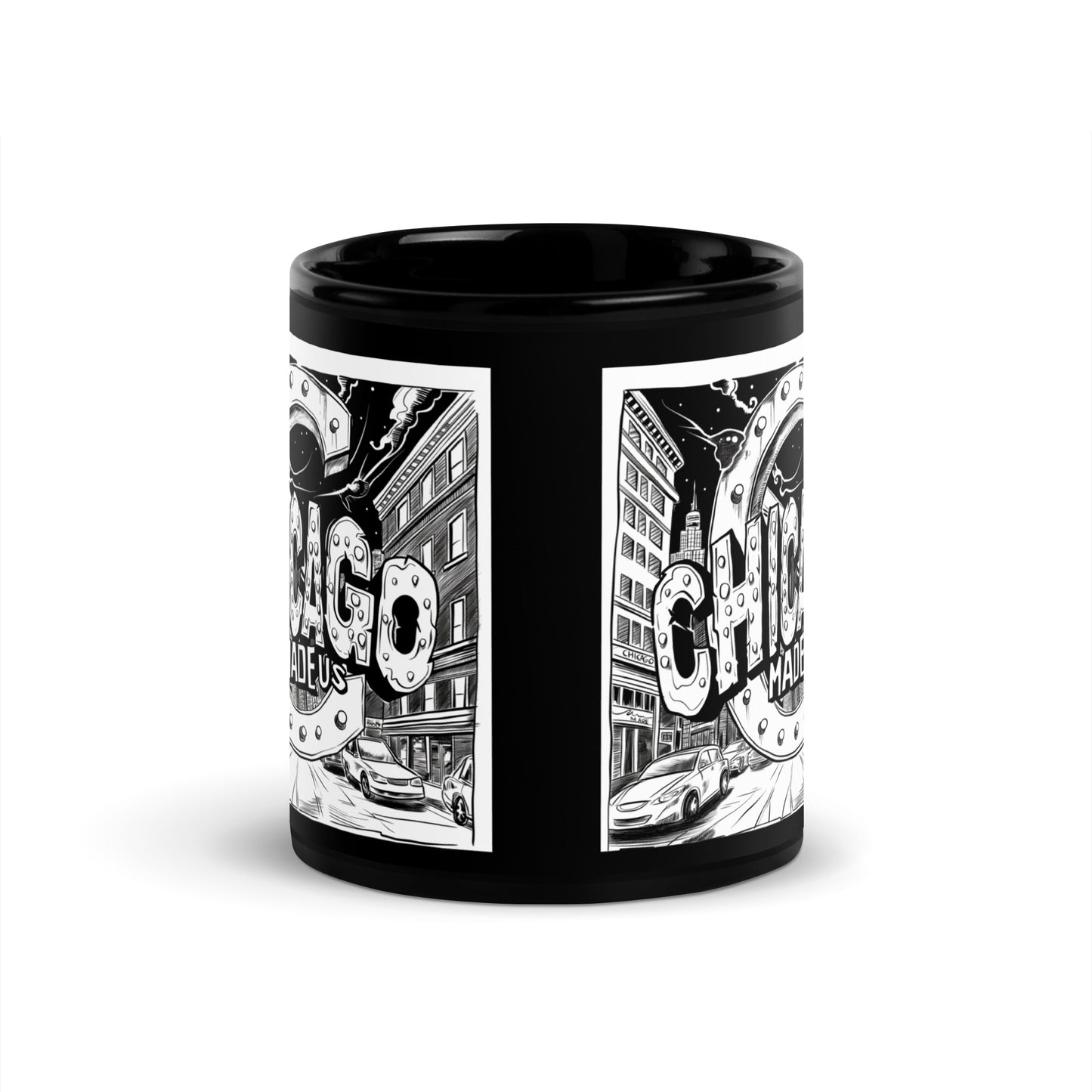 Black Glossy Mug